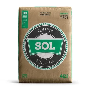 cemento sol portland tipo i 42.5 kg